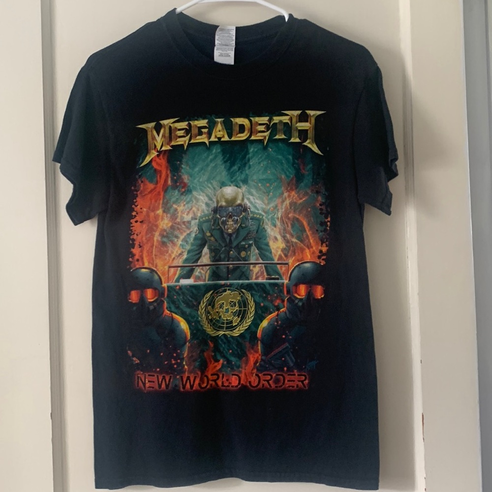 Megadeth New World Order 2017 Tour Shirt